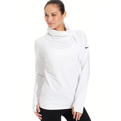 Nike white long sleeve women's